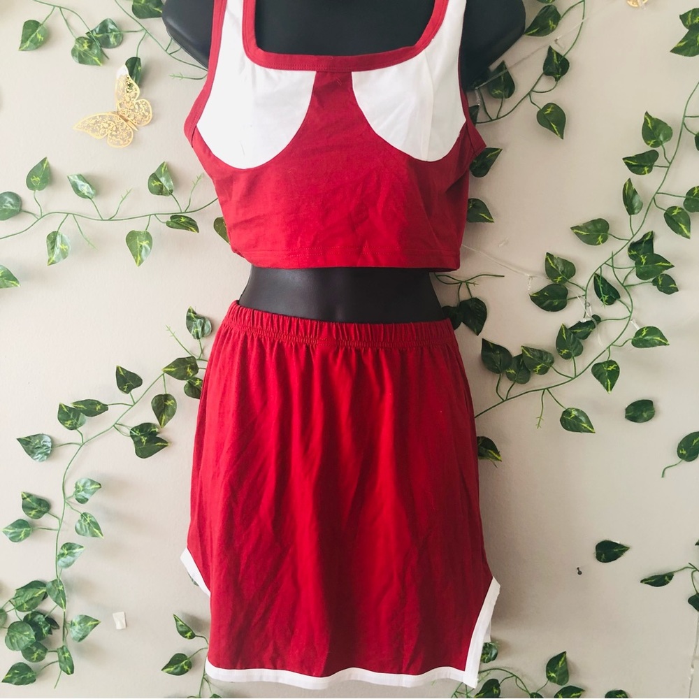 Two piece knit sports set New